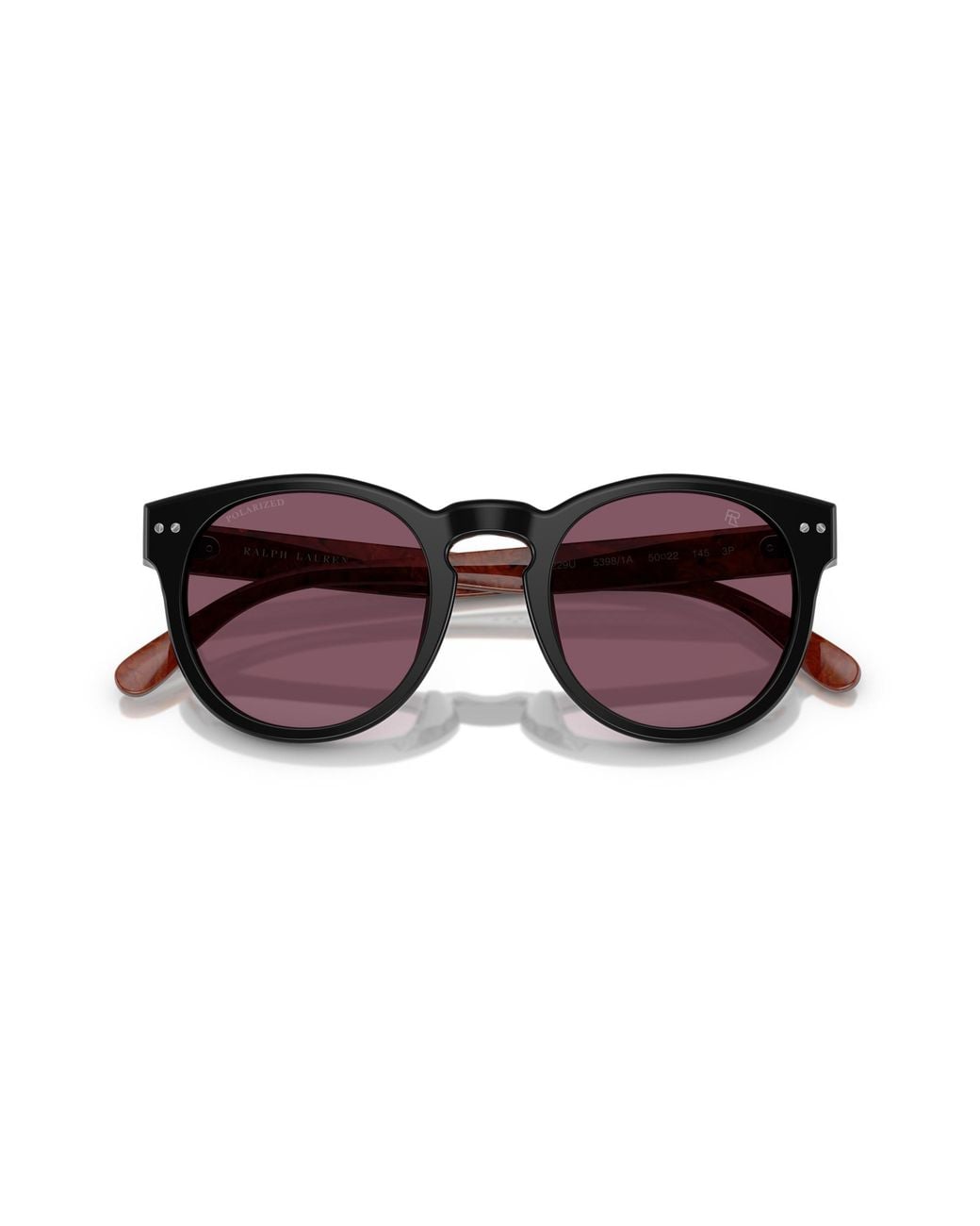Ralph Lauren Black Rl8229U 53981A Sunglasses Acetate Viola Pantos Polarized for men
