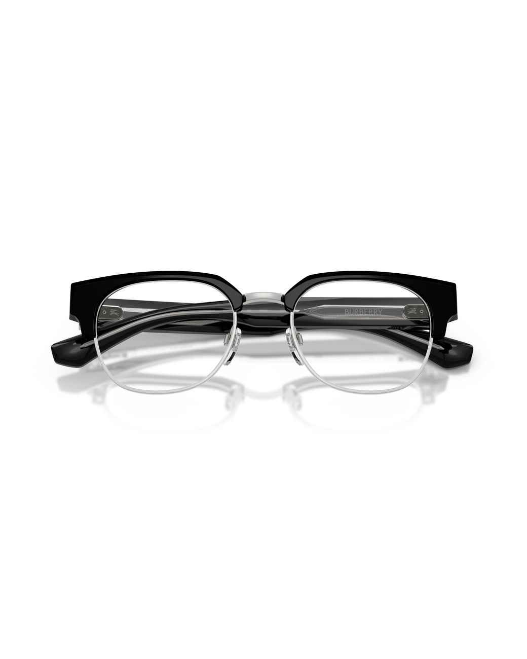 Burberry Black Be2472D 4254 Optical Frames Acetate Transparent Squared Normal for men