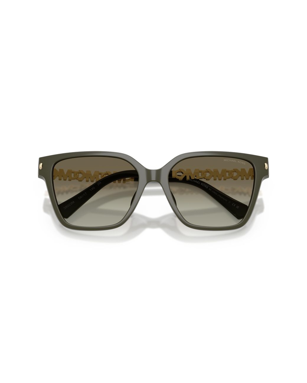 Michael Kors Black Mk2263U Piedmont 39023M Sunglasses Injected Squared Normal Shaded