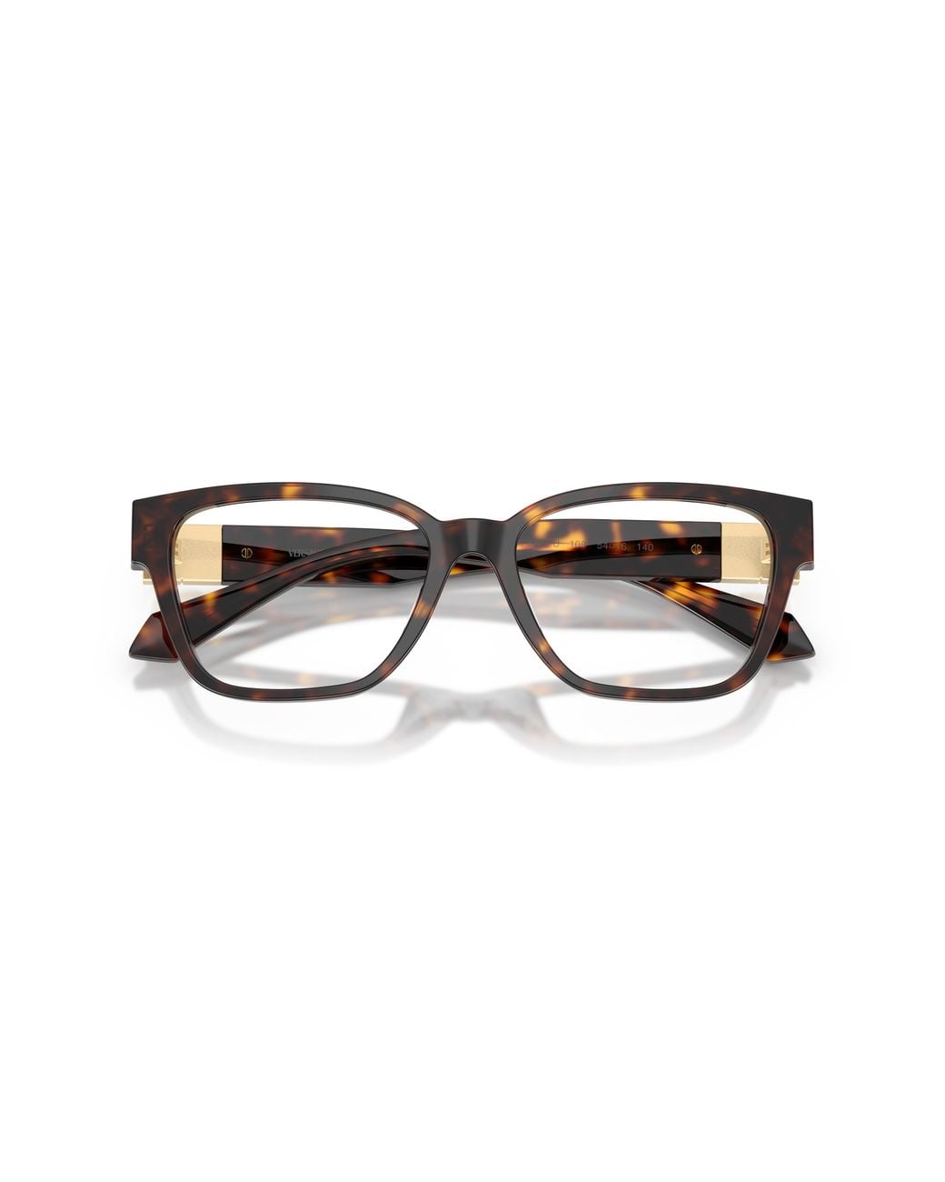 Versace Black Ve3401U 108 Optical Frames Acetate Transparent Cat Eye Normal