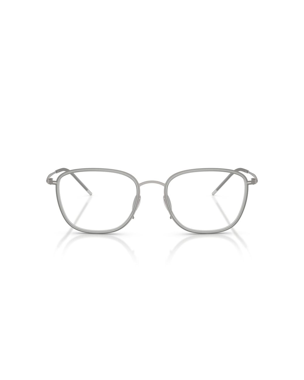 Giorgio Armani Black Ar5154 3450 Optical Frames Metal Transparent Pillow Normal for men