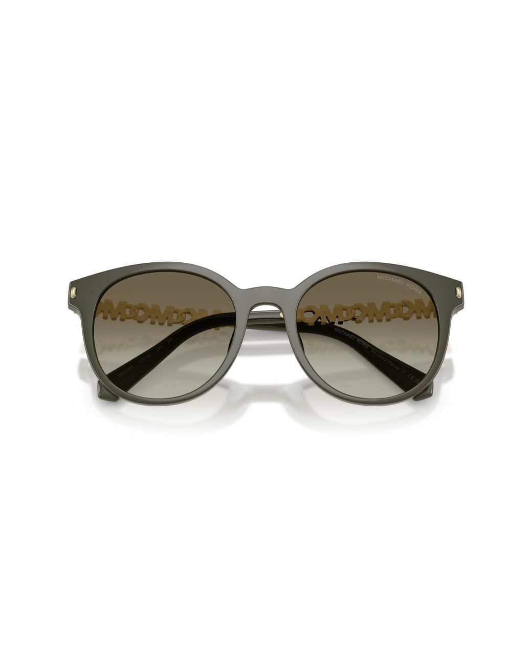 Michael Kors Black Mk2264U Pienza 39023M Sunglasses Injected Round Normal Shaded