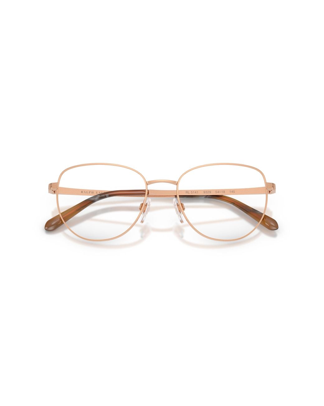 Ralph Lauren Black Rl5141 9329 Optical Frames Metal Transparent Round Normal