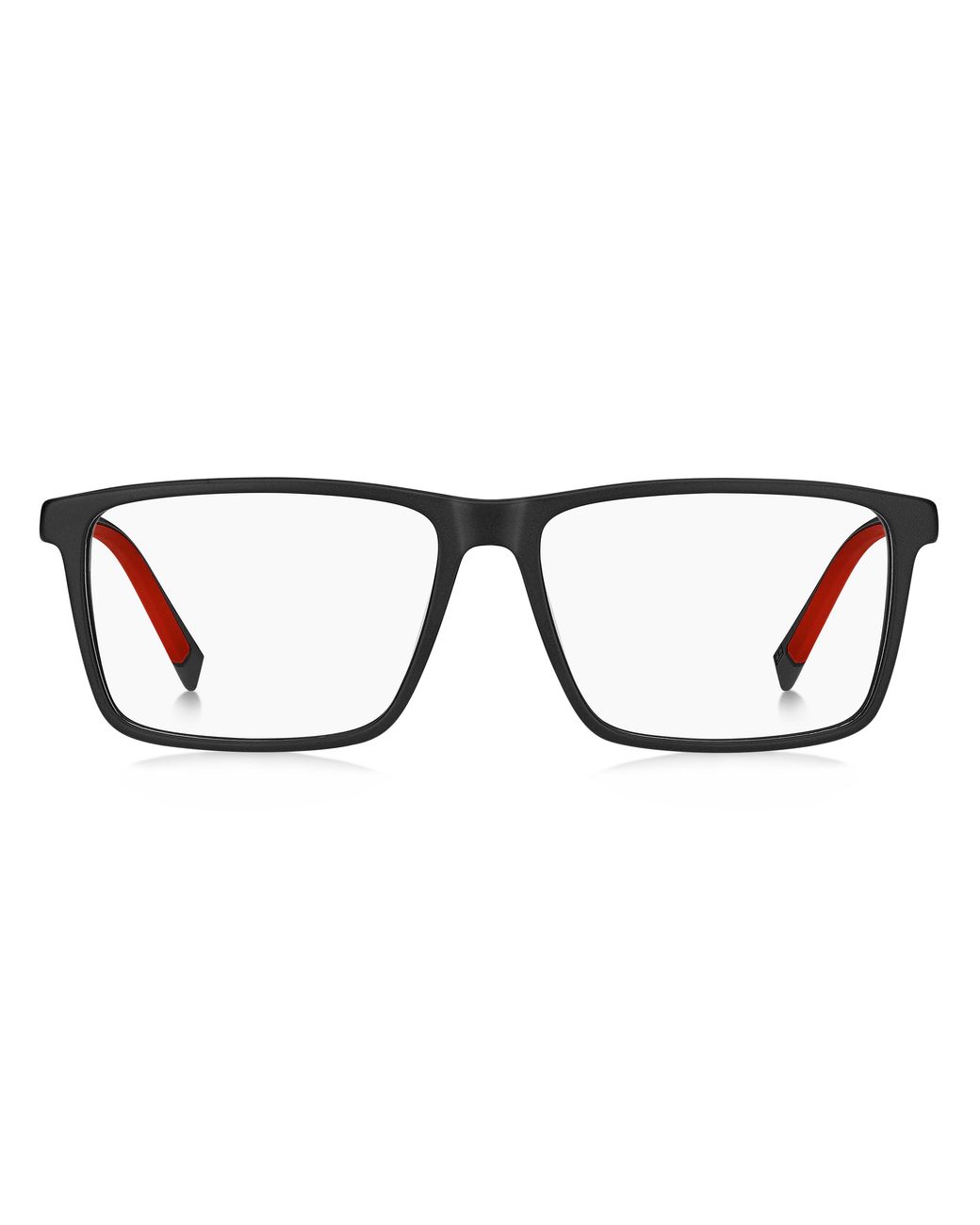 Tommy Hilfiger Black Th 2198 Oit Optical Frames Acetate Squared Normal for men