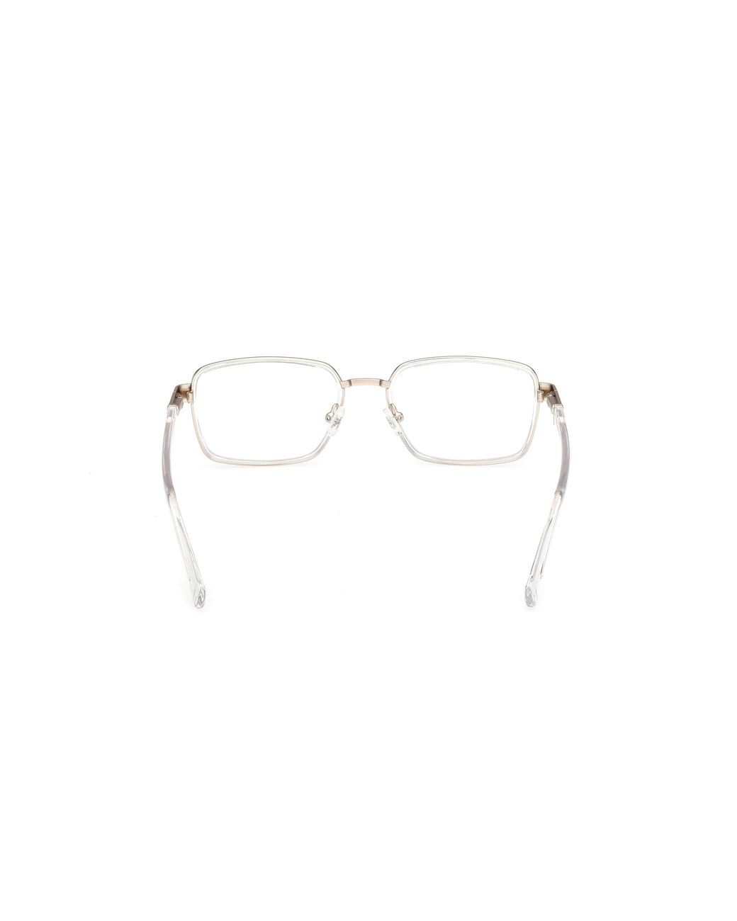 Guess Black Gu50371 026 Optical Frames Metal Squared Normal for men