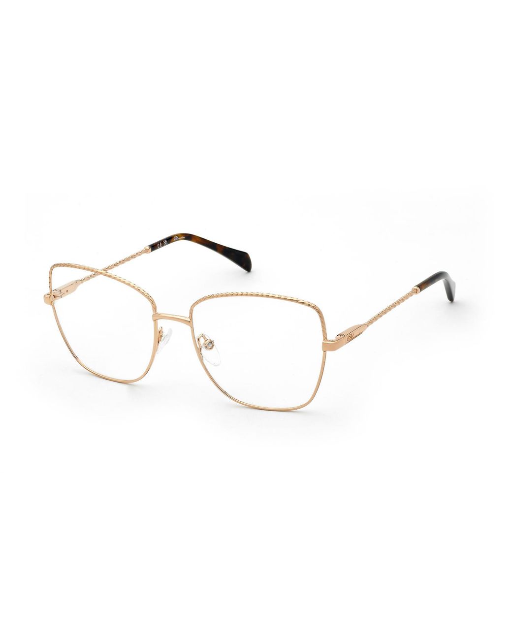 Blumarine Black Vbm258 08Fc Optical Frames Metal Butterfly