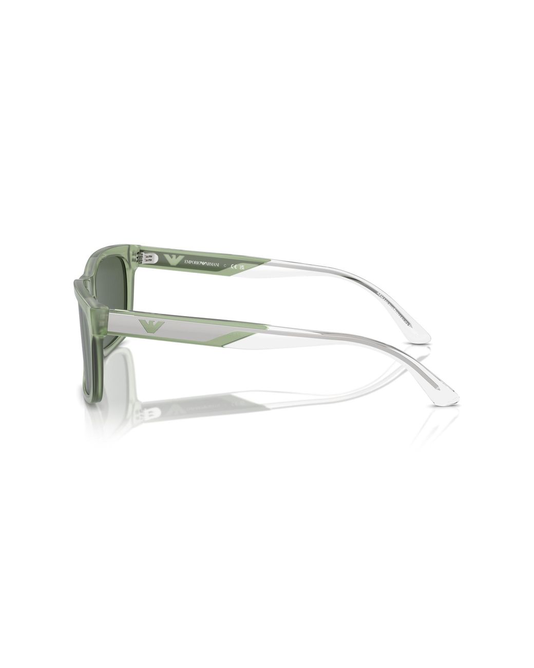 Emporio Armani Green Ea4224 609471 Sunglasses Acetate Squared Normal for men