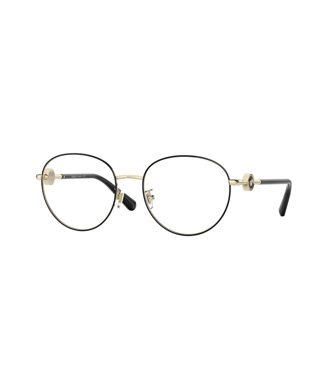 Versace Black Ve1273D 1433 Optical Frames Steel Pillow Normal