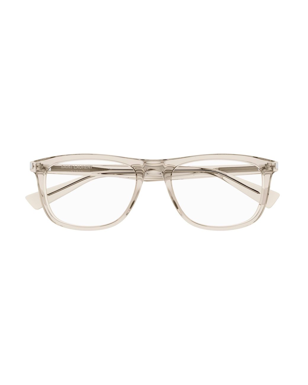 Saint Laurent Black Sl 812 008 Optical Frames Acetate Transparent Squared
