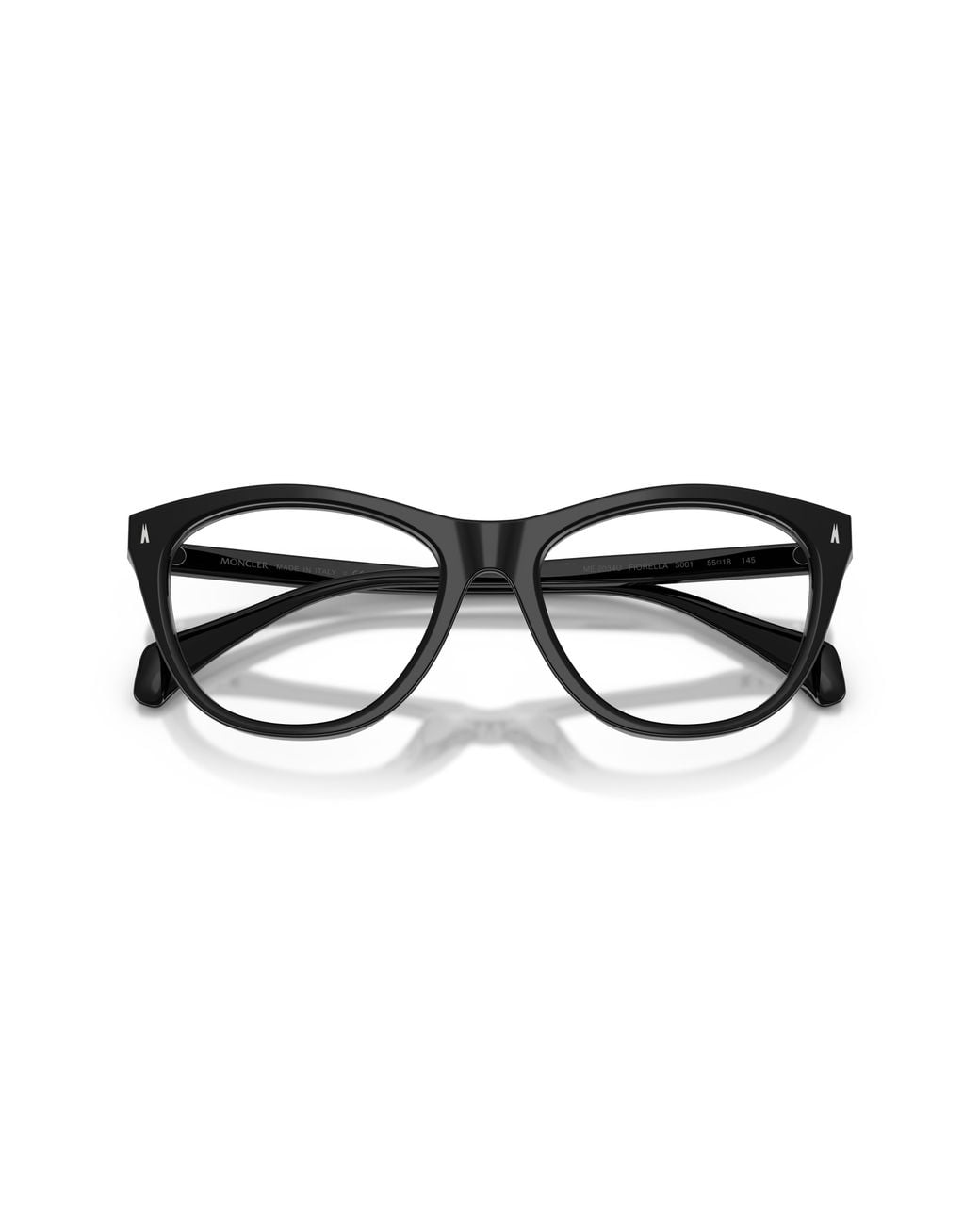 Moncler Black Me2034U Fiorella 3001 Optical Frames Acetate Transparent Cat Eye Normal