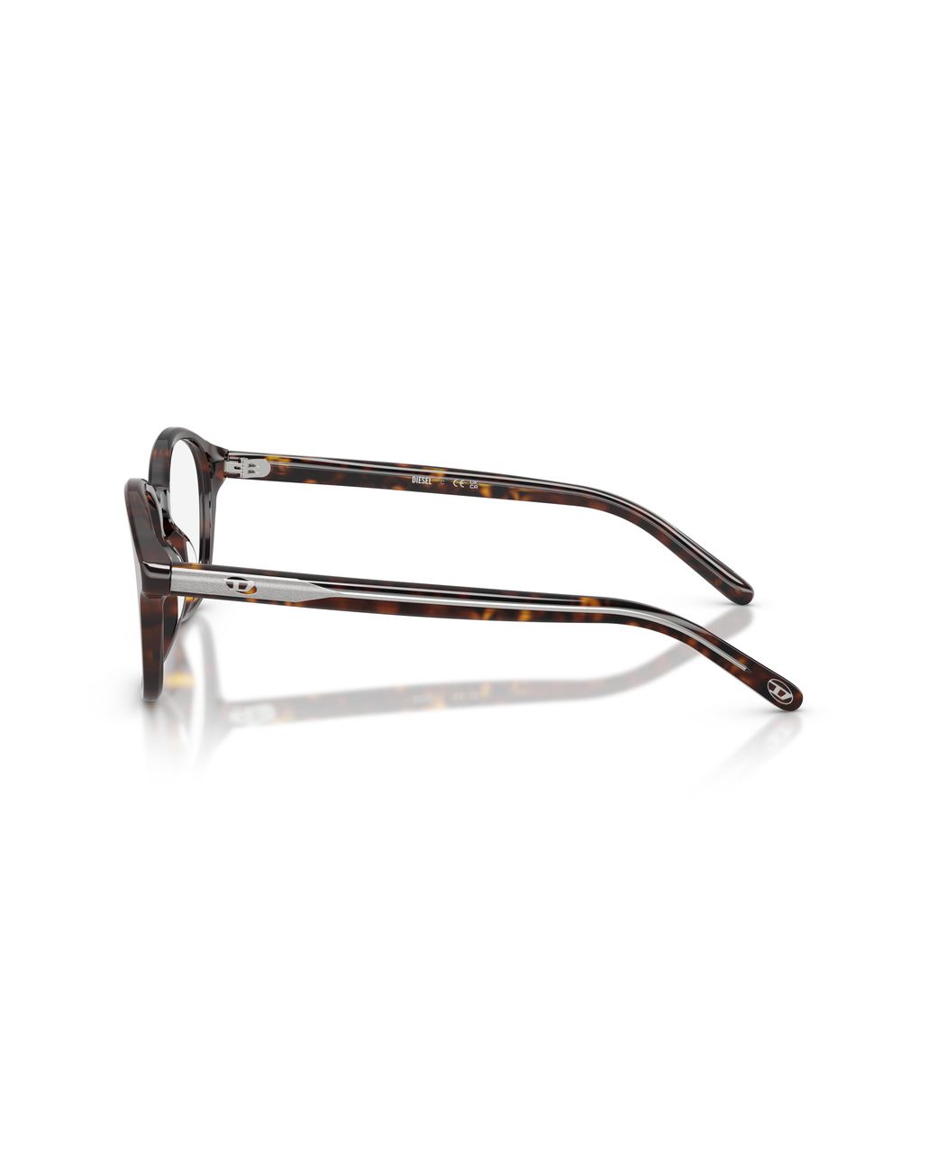 DIESEL Black Dl4025F 2003 Optical Frames Acetate Transparent Pantos Normal