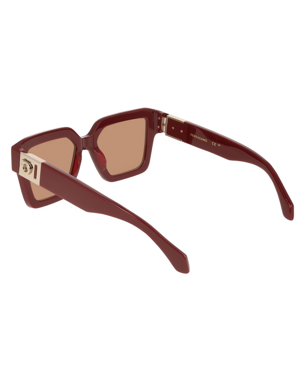 Ferragamo Black Sf2084S 606 Sunglasses Acetate Squared Normal