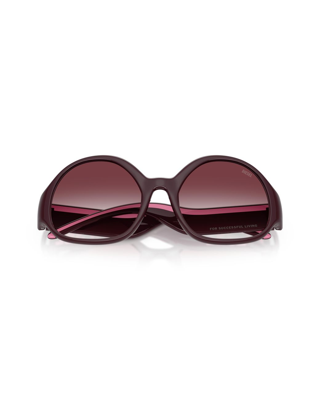 DIESEL Black Dl3022U 20528H Sunglasses Injected Round Normal Nuanced