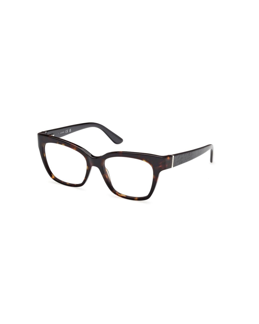 Guess Black Gu50233 052 Optical Frames Acetate Squared Normal