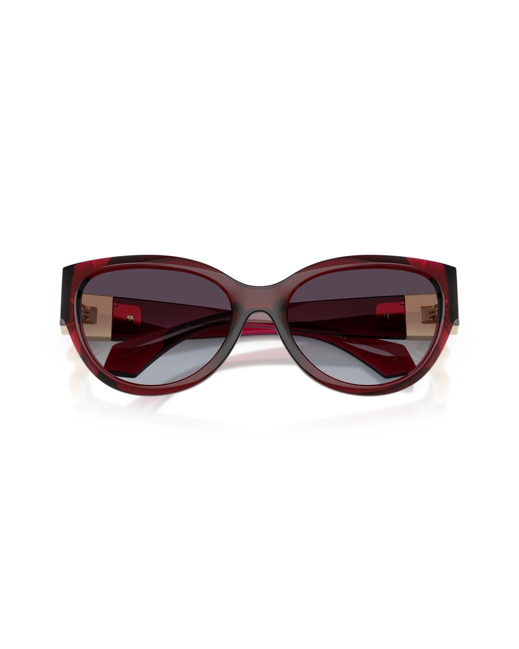 Versace Black Ve4524U 388/8G Sunglasses Injected Cat Eye Normal Nuanced