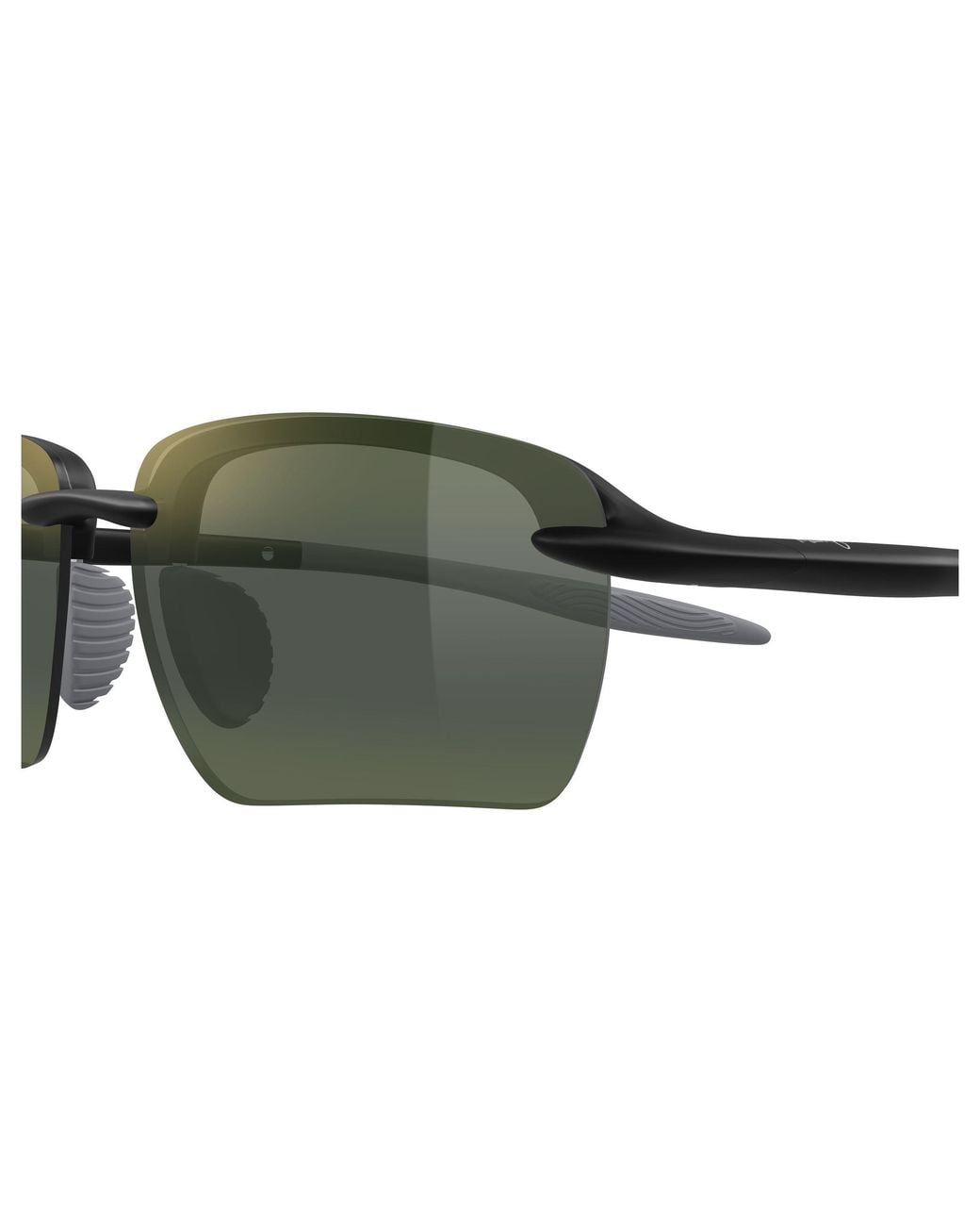 Maui Jim Black Mj0337Sa 001 Occhiali Da Sole Bio-Iniettato Verde Geometrica