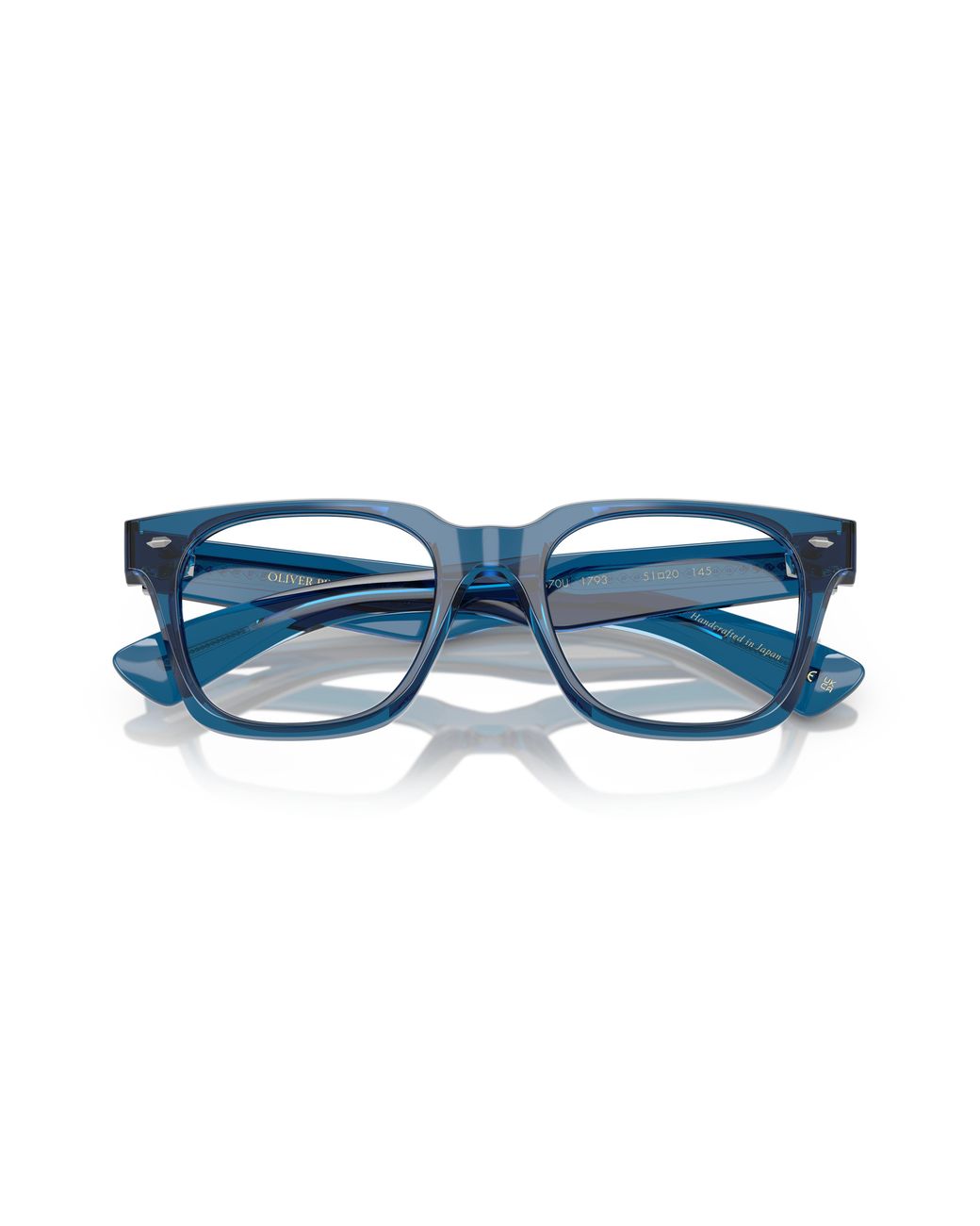Oliver Peoples Black Ov5570U Alfrey 1793 Optical Frames Acetate Transparent Squared Normal for men