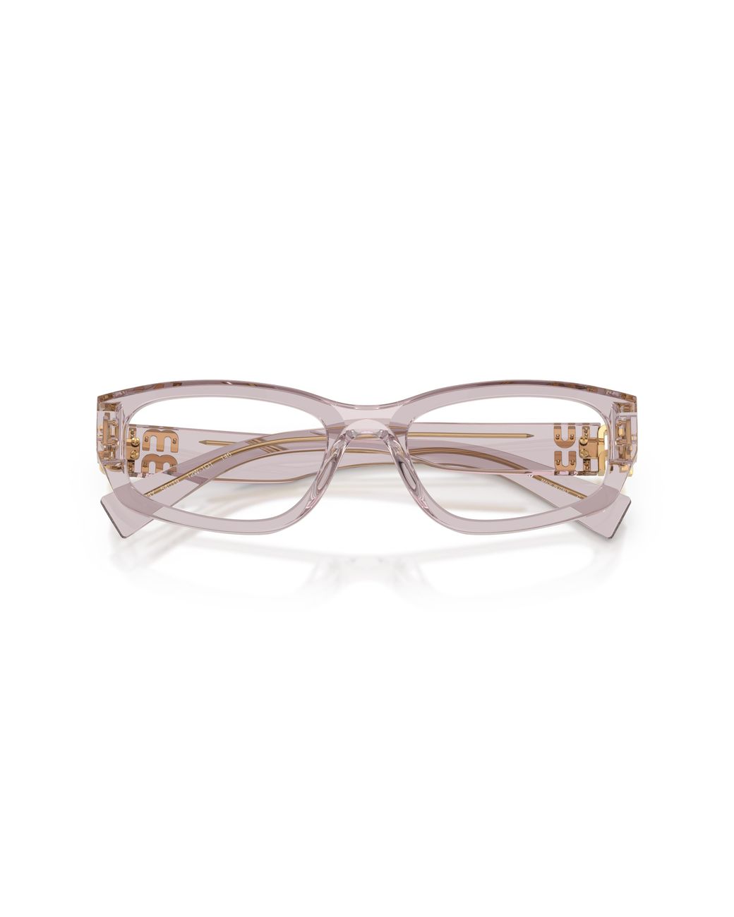 Miu Miu Black Mu 04Yv 12W1O1 Optical Frames Acetate Geometric Normal