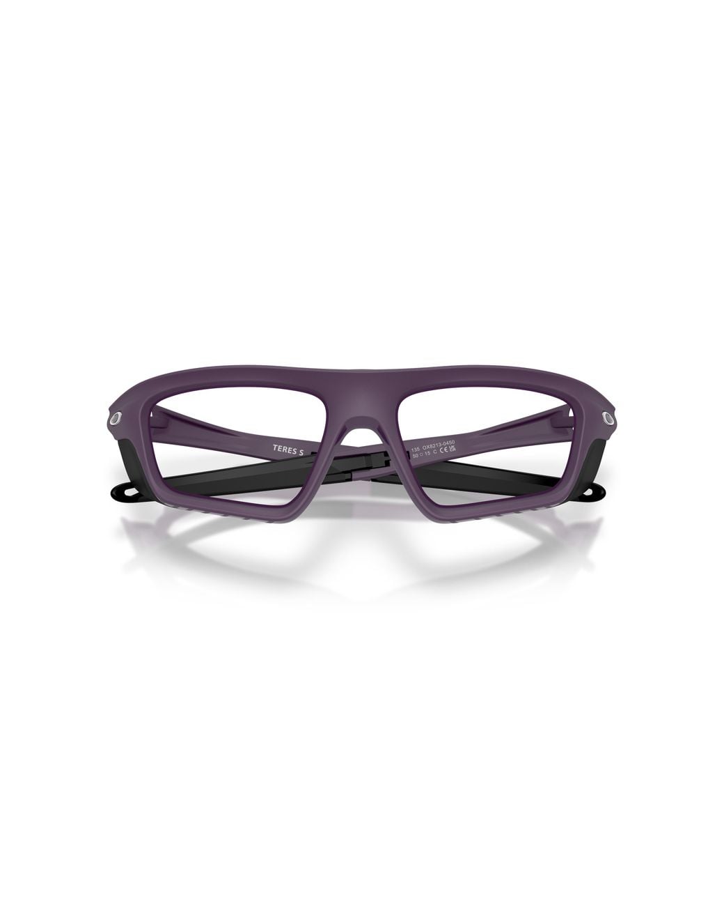 Oakley Black Ox8213 Teres S 821304 Optical Frames O_Matter Transparent Squared Normal