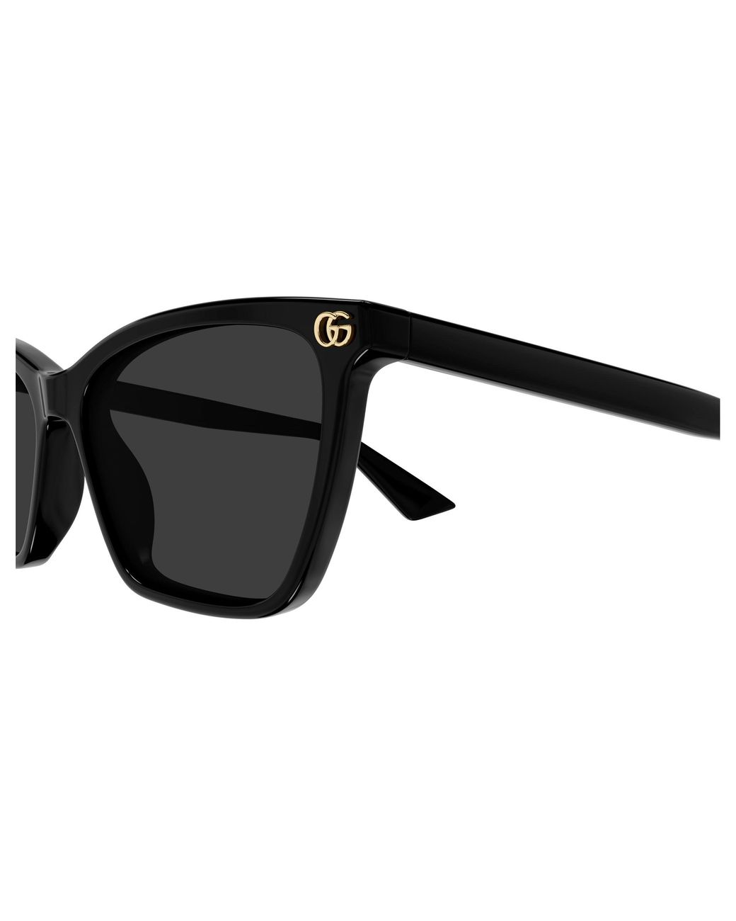 Gucci Black Gg2111S 001 Sunglasses Acetate Cat Eye