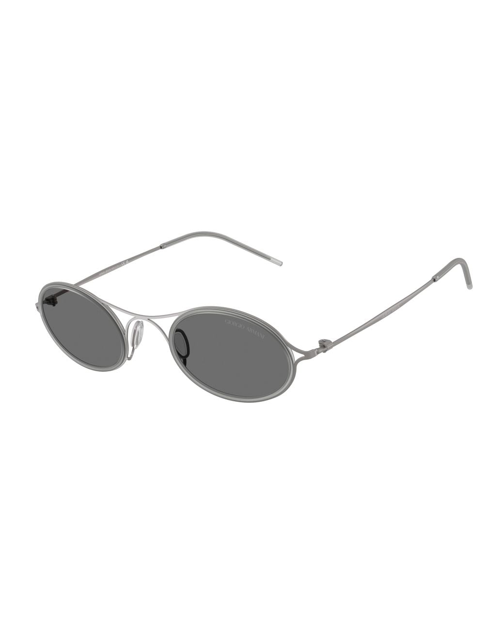 Giorgio Armani Black Ar6187 300387 Sunglasses Metal Round Normal for men