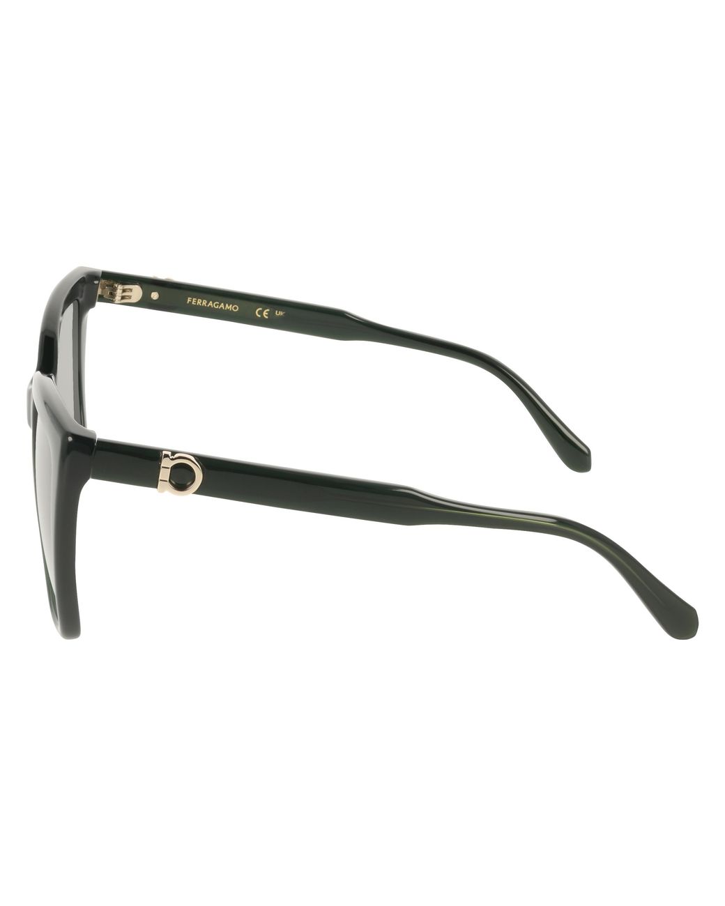 Ferragamo Black Sf2085Se 302 Sunglasses Acetate Squared Normal