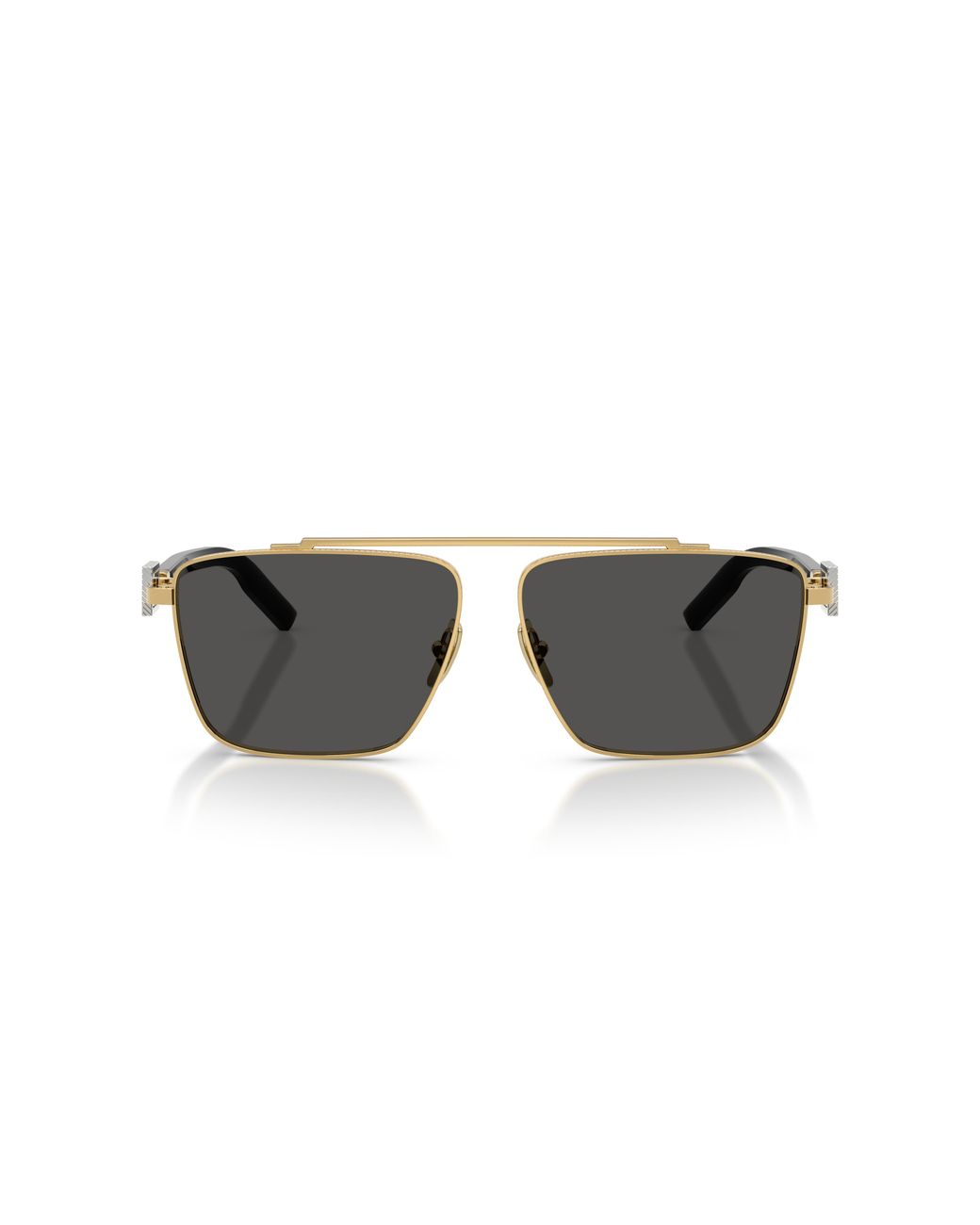 Dolce & Gabbana Black Dg2336 02/87 Sunglasses Metal Squared Normal for men