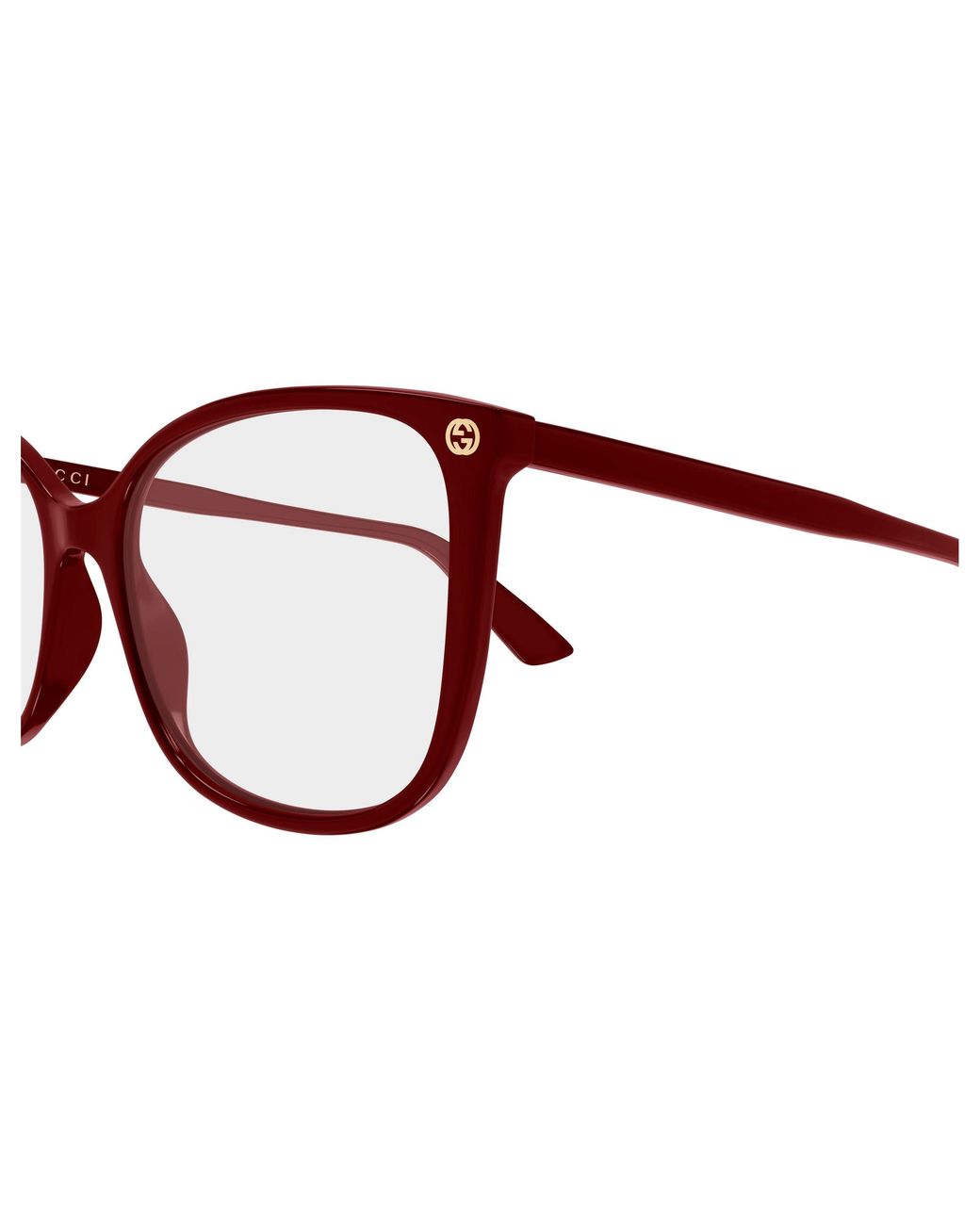 Gucci Black Gg0026O 031 Optical Frames Acetate Transparent Cat Eye