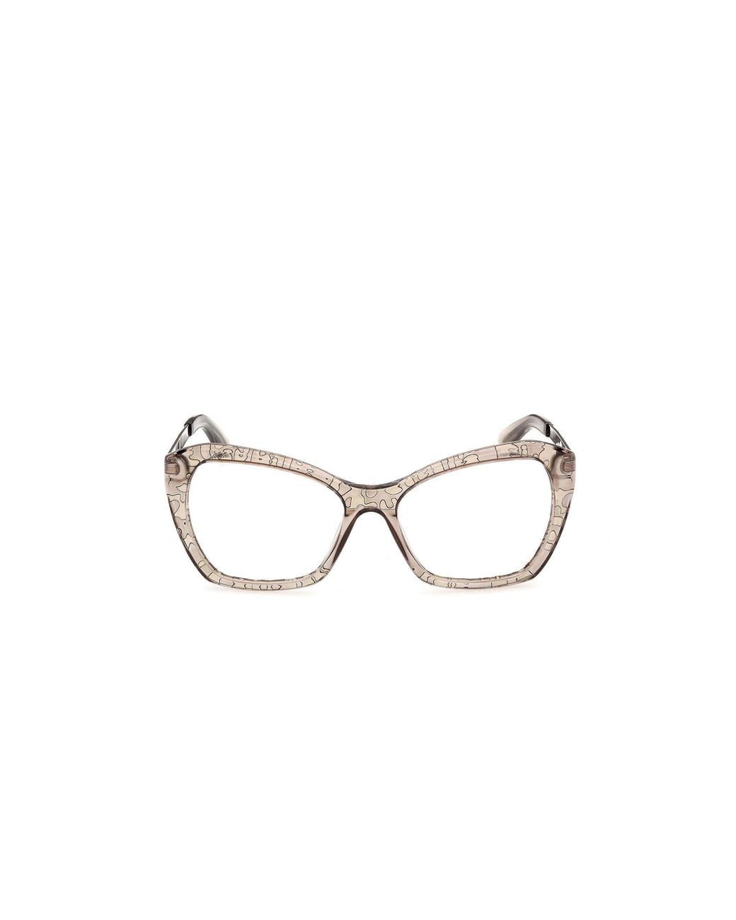 Guess Black Gu50441 96 Optical Frames Acetate Geometric Normal