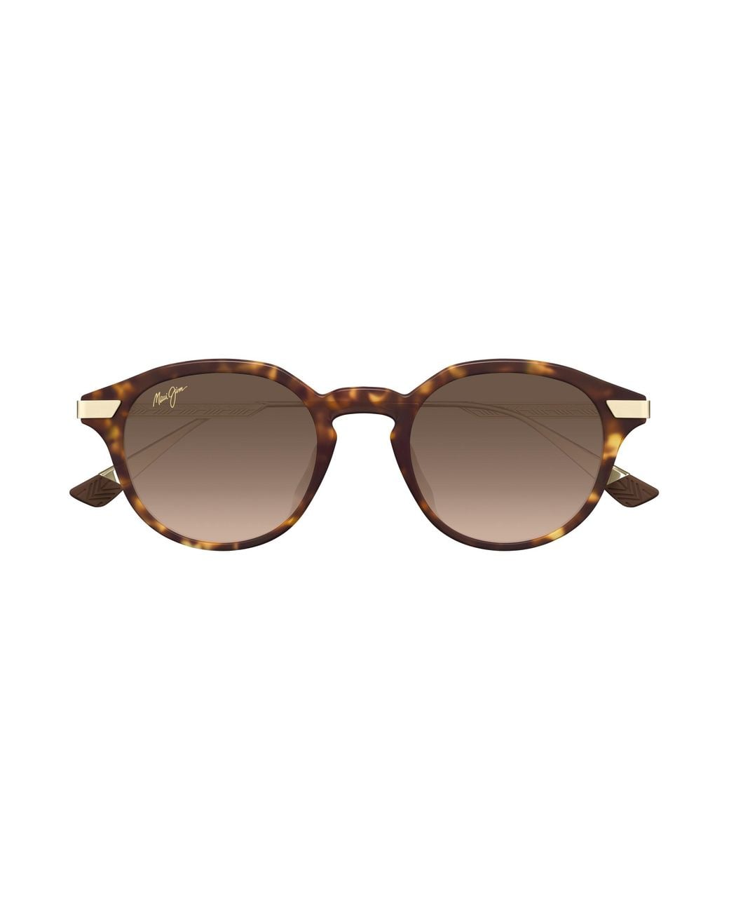 Maui Jim Black Mj0622S 002 Occhiali Da Sole Bio-Iniettato Bronzo Rotonda
