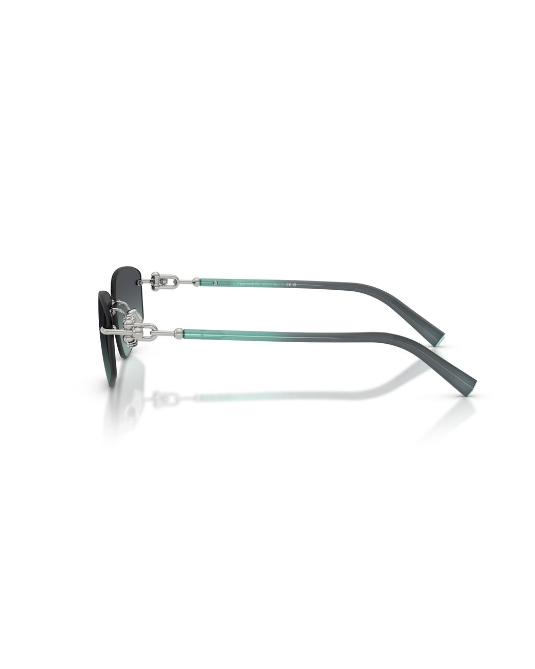 Tiffany & Co Black Tf3114 60012G Sunglasses Metal Geometric Normal Nuanced