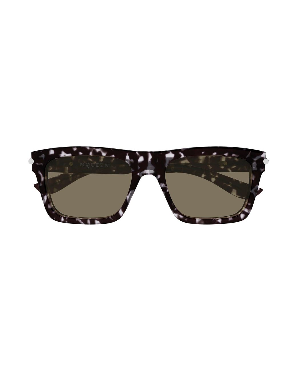McQueen Black Am0495S 002 Sunglasses Acetate Squared for men