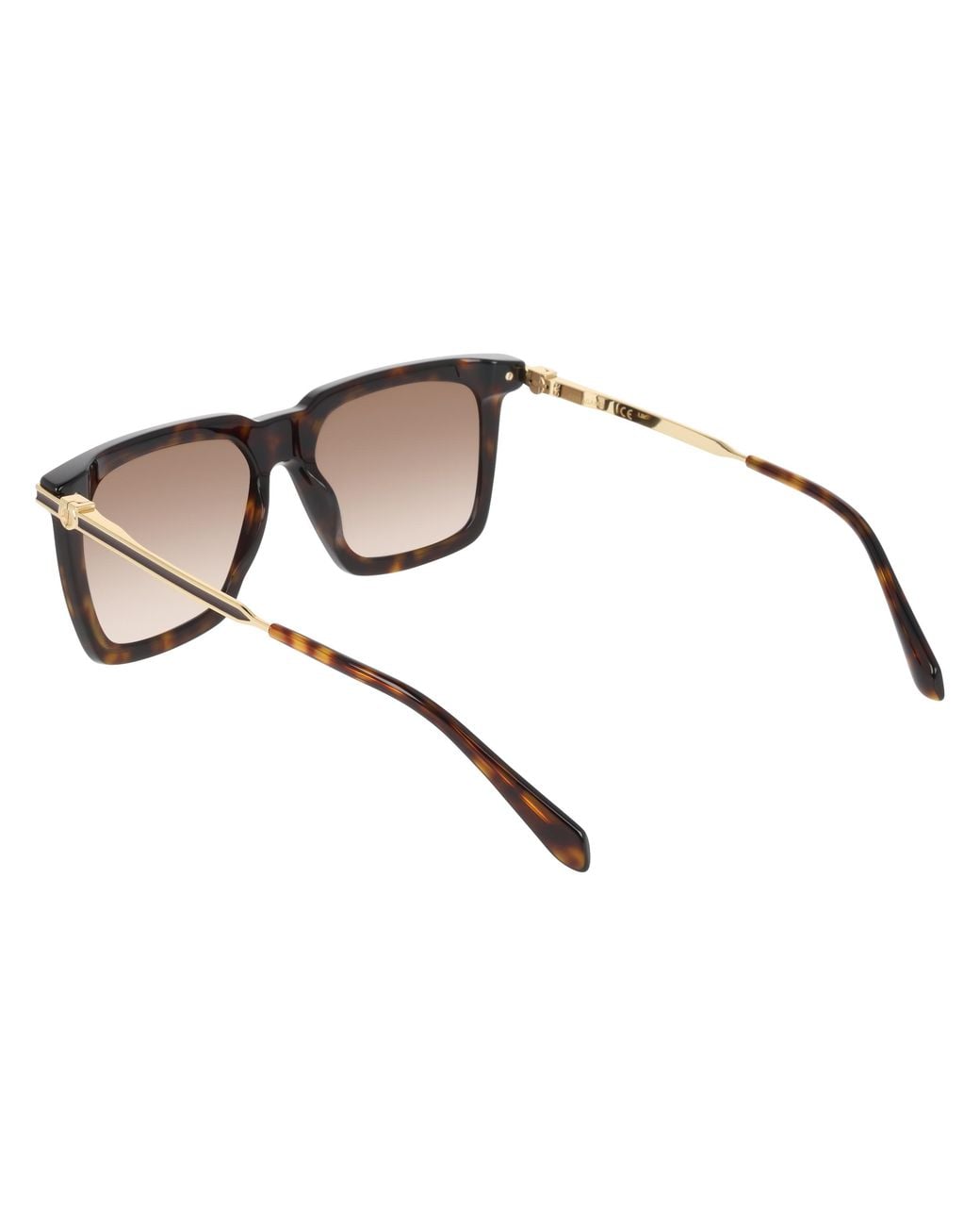 Ferragamo Black Sf2077Slbi 242 Sunglasses Acetate Squared Normal Shaded for men