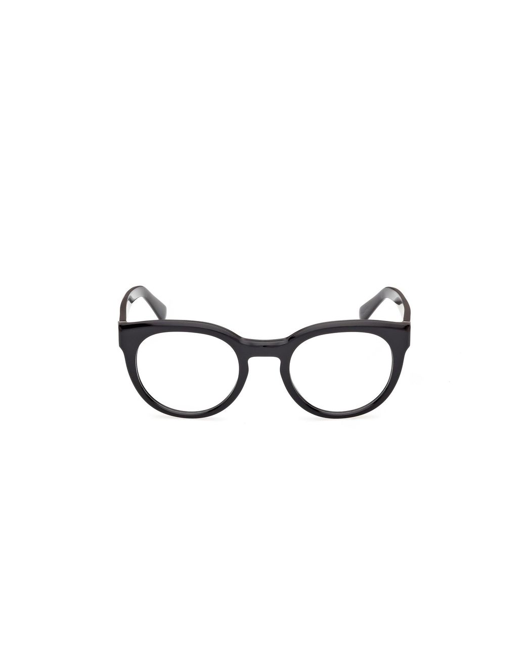 Guess Black Gu50366 001 Optical Frames Acetate Round Normal for men