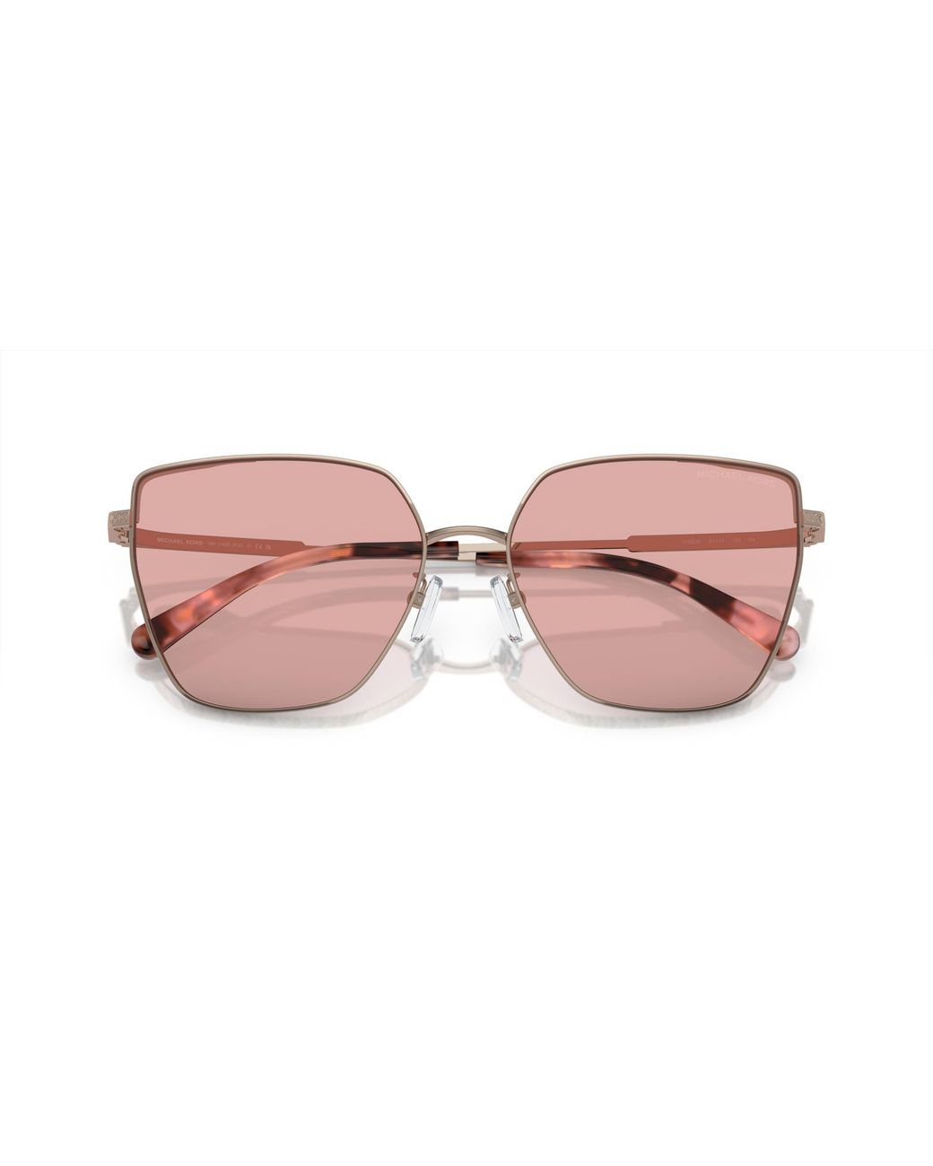 Michael Kors Black Mk1143D Fuji 1108D8 Sunglasses Metal Cat Eye Normal
