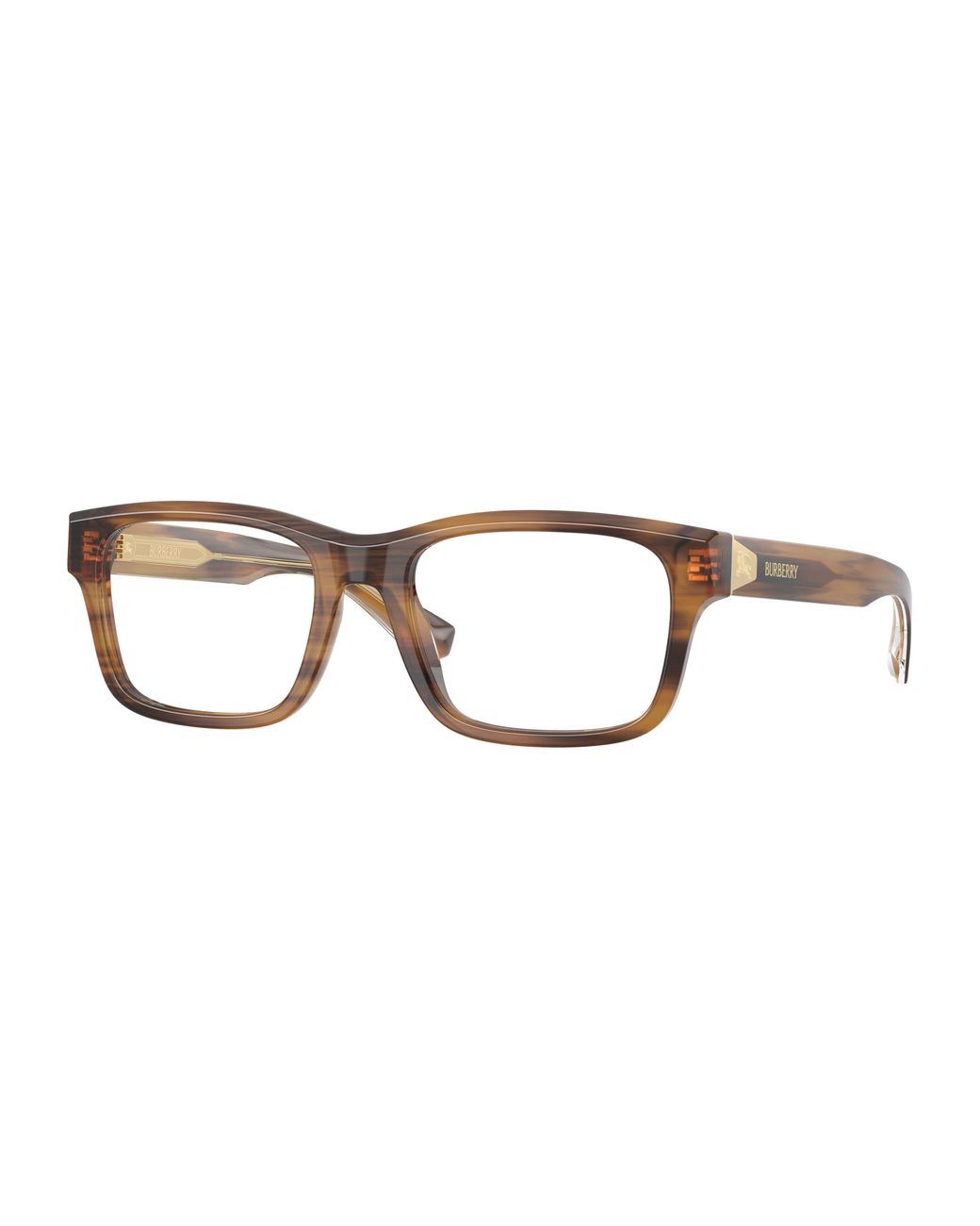 Burberry Black Be2469 4253 Optical Frames Acetate Transparent Squared Normal for men