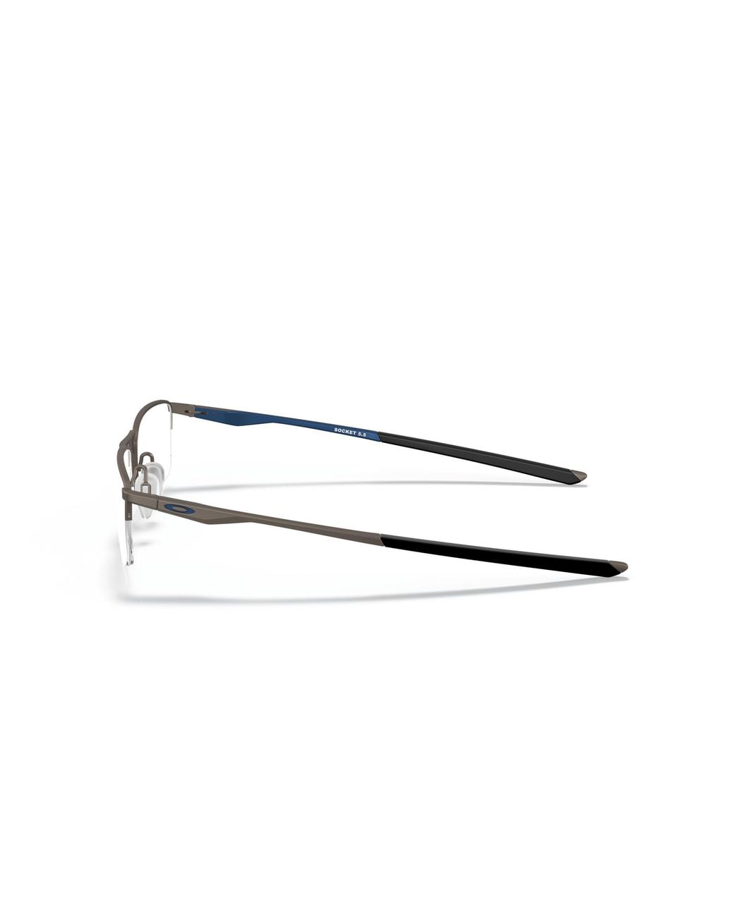 Oakley Black Ox3218 Socket 5.5 321802 Optical Frames Metal Squared Normal for men
