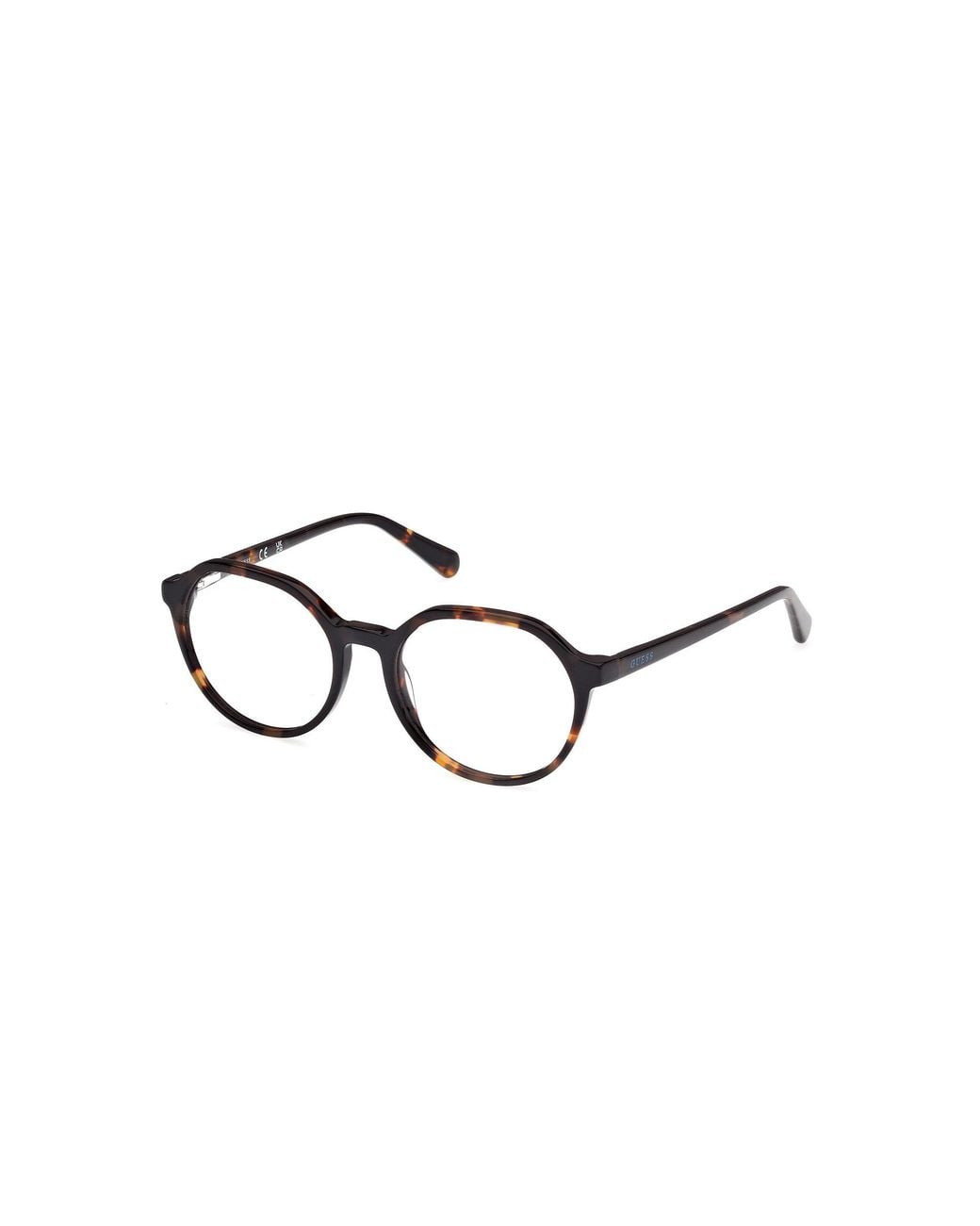 Guess Black Gu50166 052 Optical Frames Acetate Round Normal