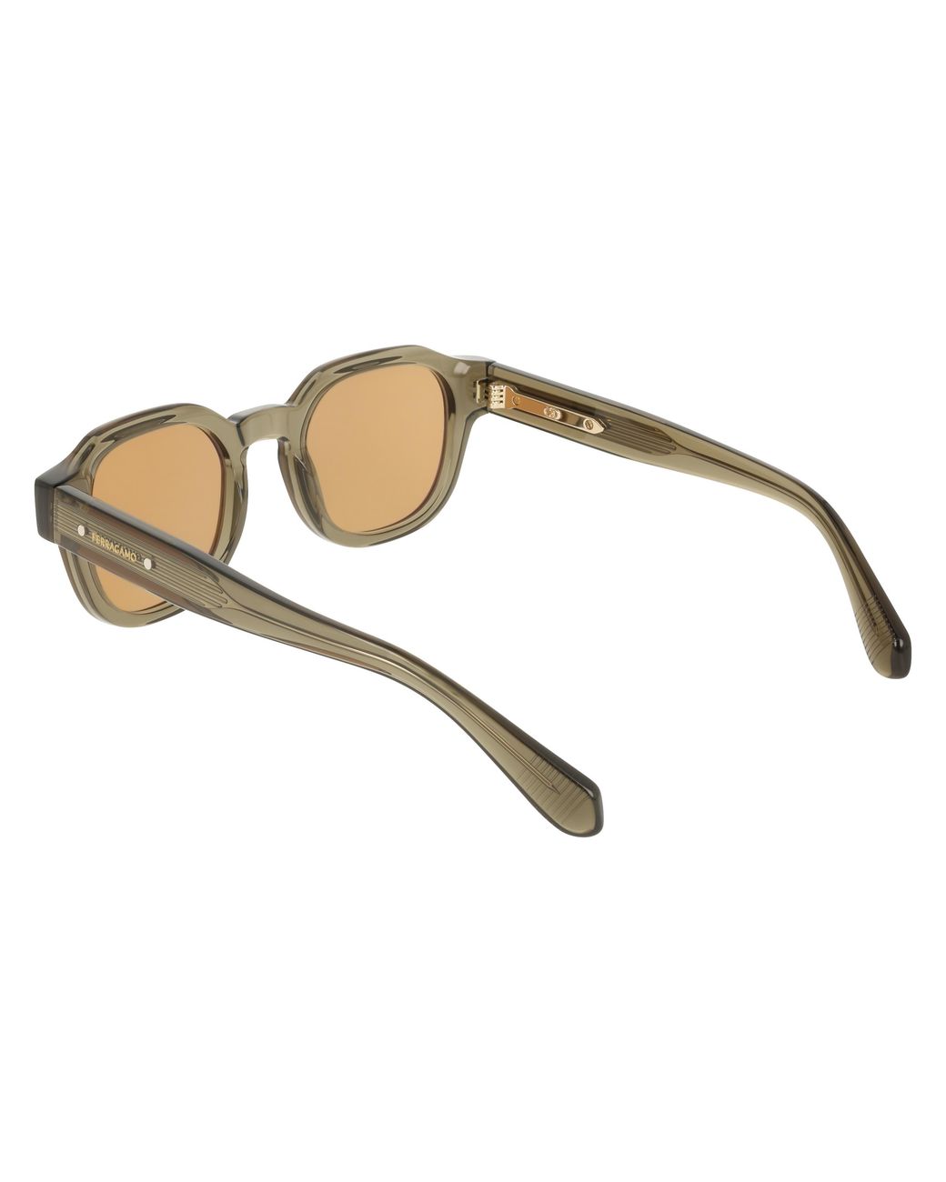 Ferragamo Black Sf2146S 320 Sunglasses Acetate Geometric Normal for men