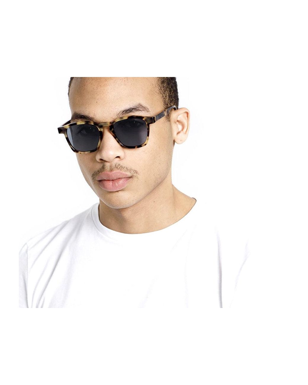 Retrosuperfuture Black V8F Unico Cheetah Sunglasses Acetate Squared