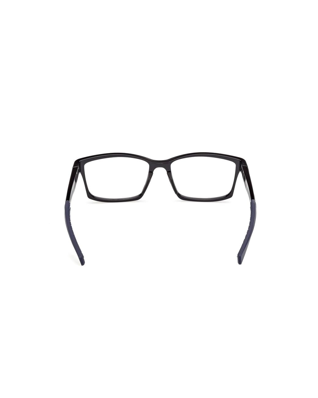 Adidas Originals Black Sp5115-H 001 Optical Frames Injected Squared Normal for men