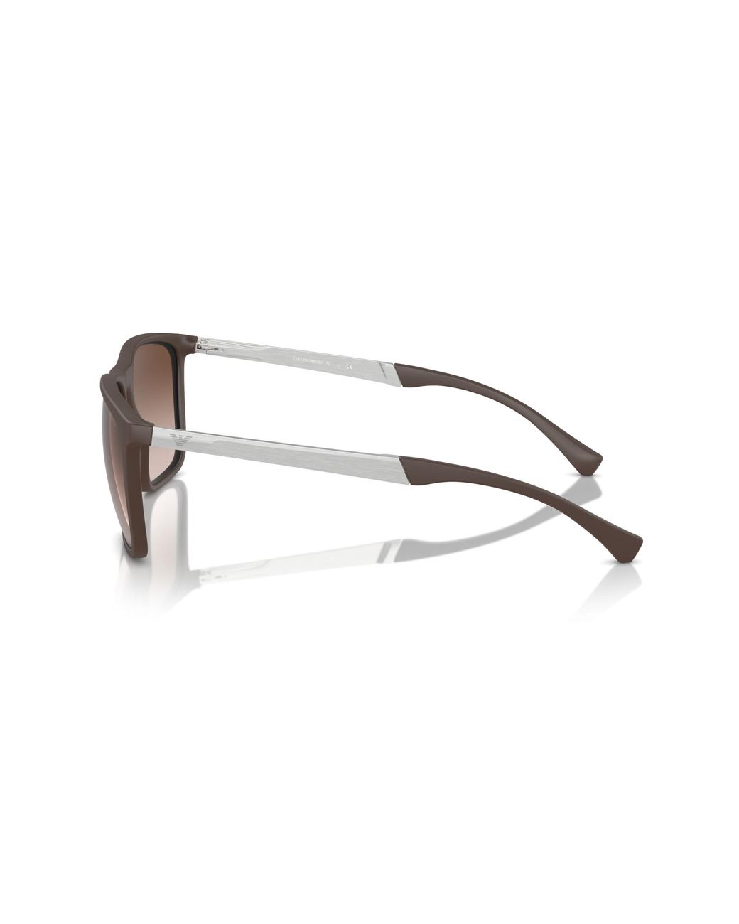 Emporio Armani Black Ea4150 534213 Sunglasses Injected Squared Normal Shaded for men