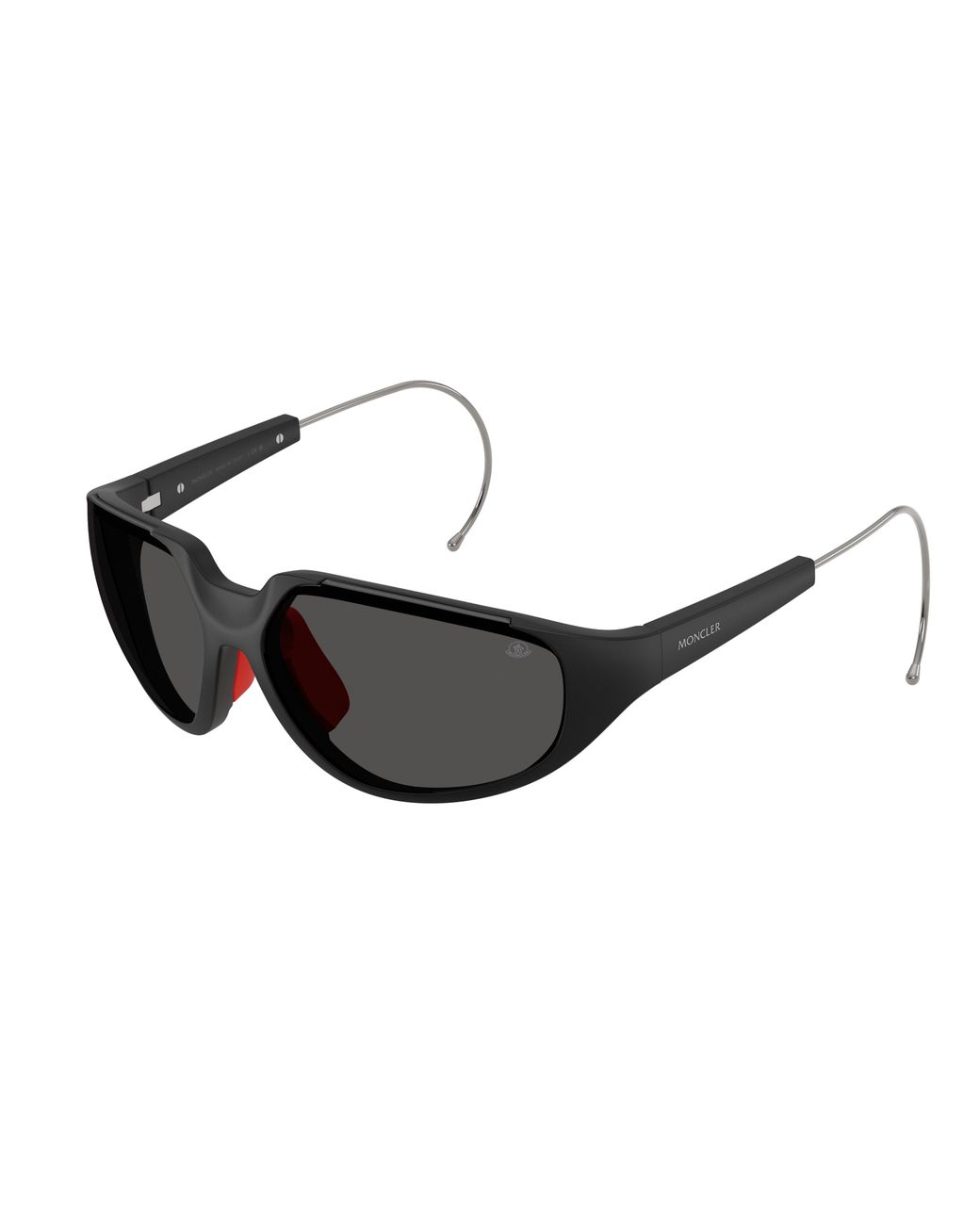 Moncler Black Me8008 Laszer 500687 Sunglasses Injected Geometric Normal