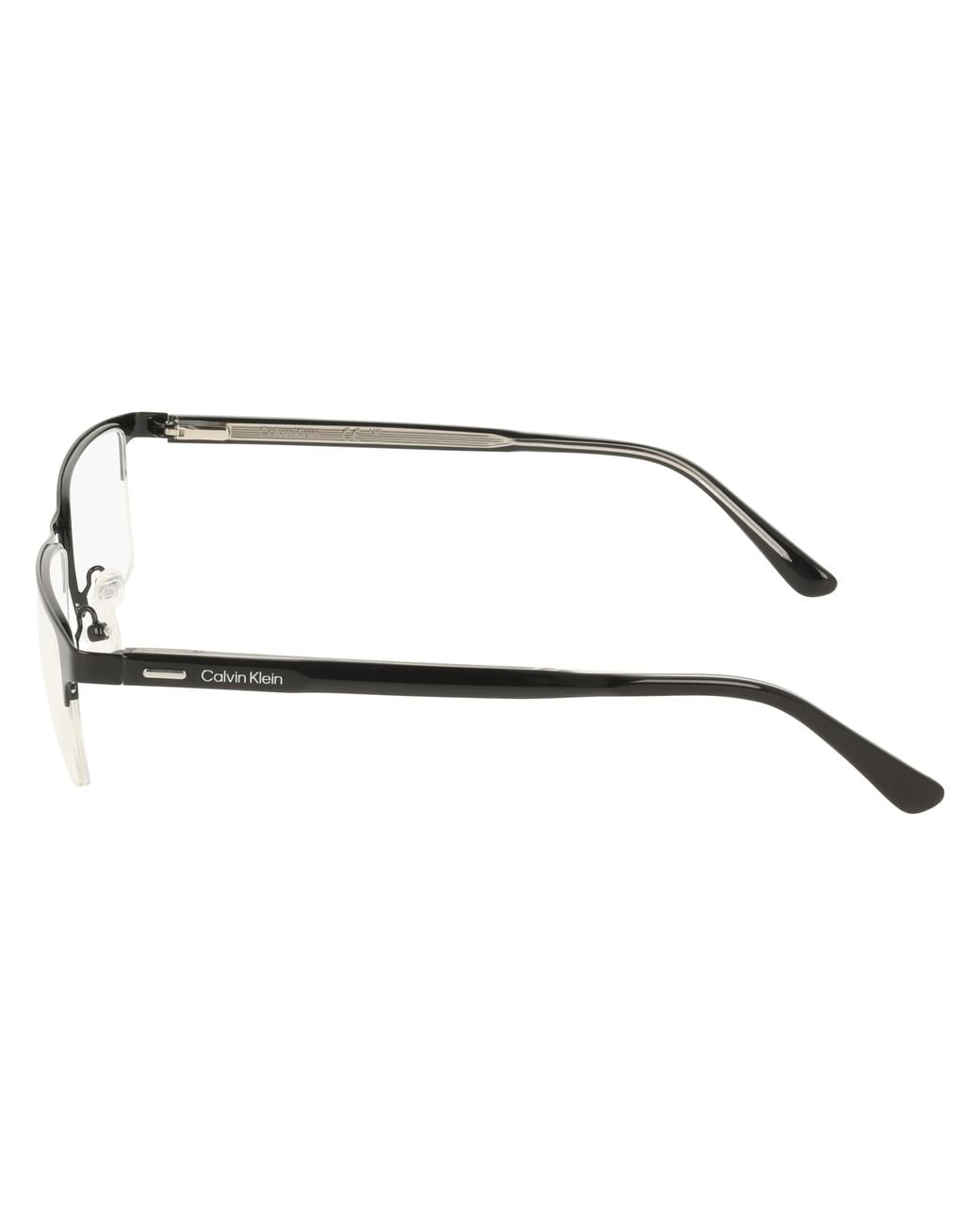 Calvin Klein Black Ck26113I 001 Optical Frames Metal Squared Normal for men