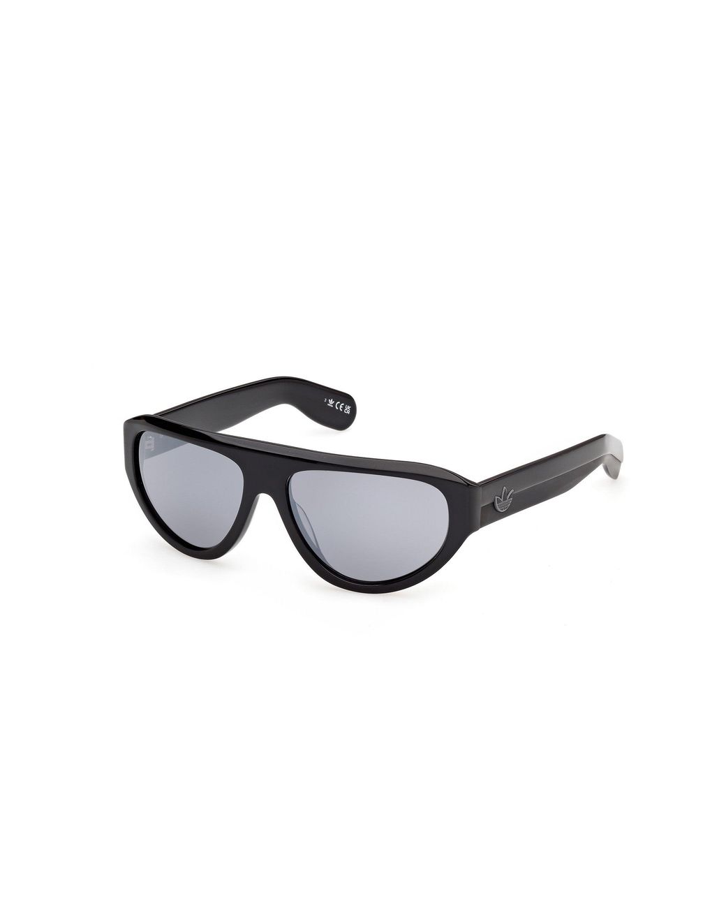 Adidas Originals Black Or0146 01C Sunglasses Acetate Smoke Pilot Normal