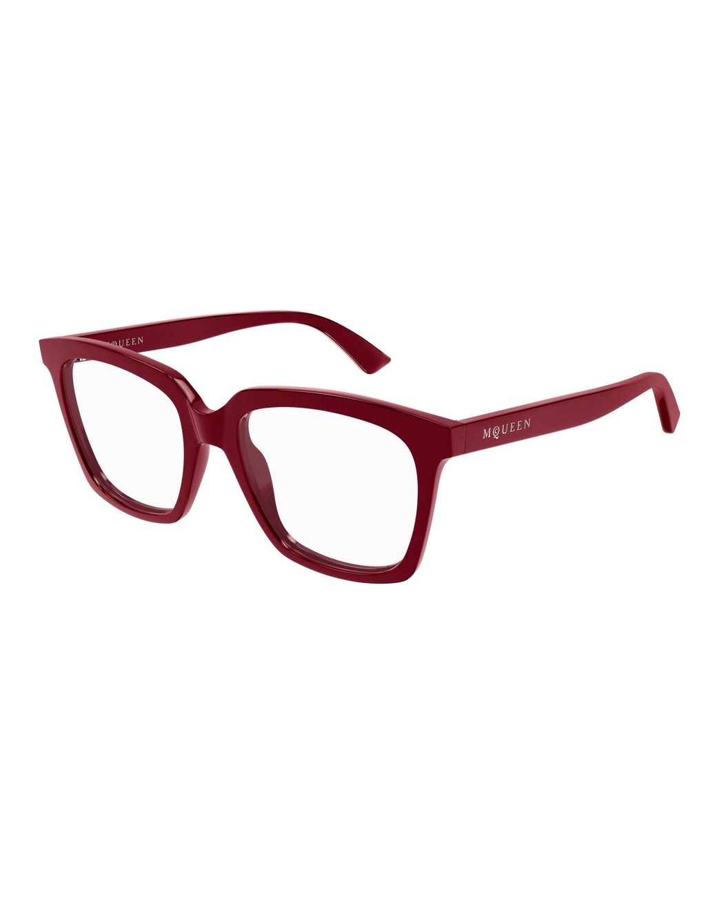 McQueen Black Am0513O 005 Optical Frames Acetate Transparent Cat Eye