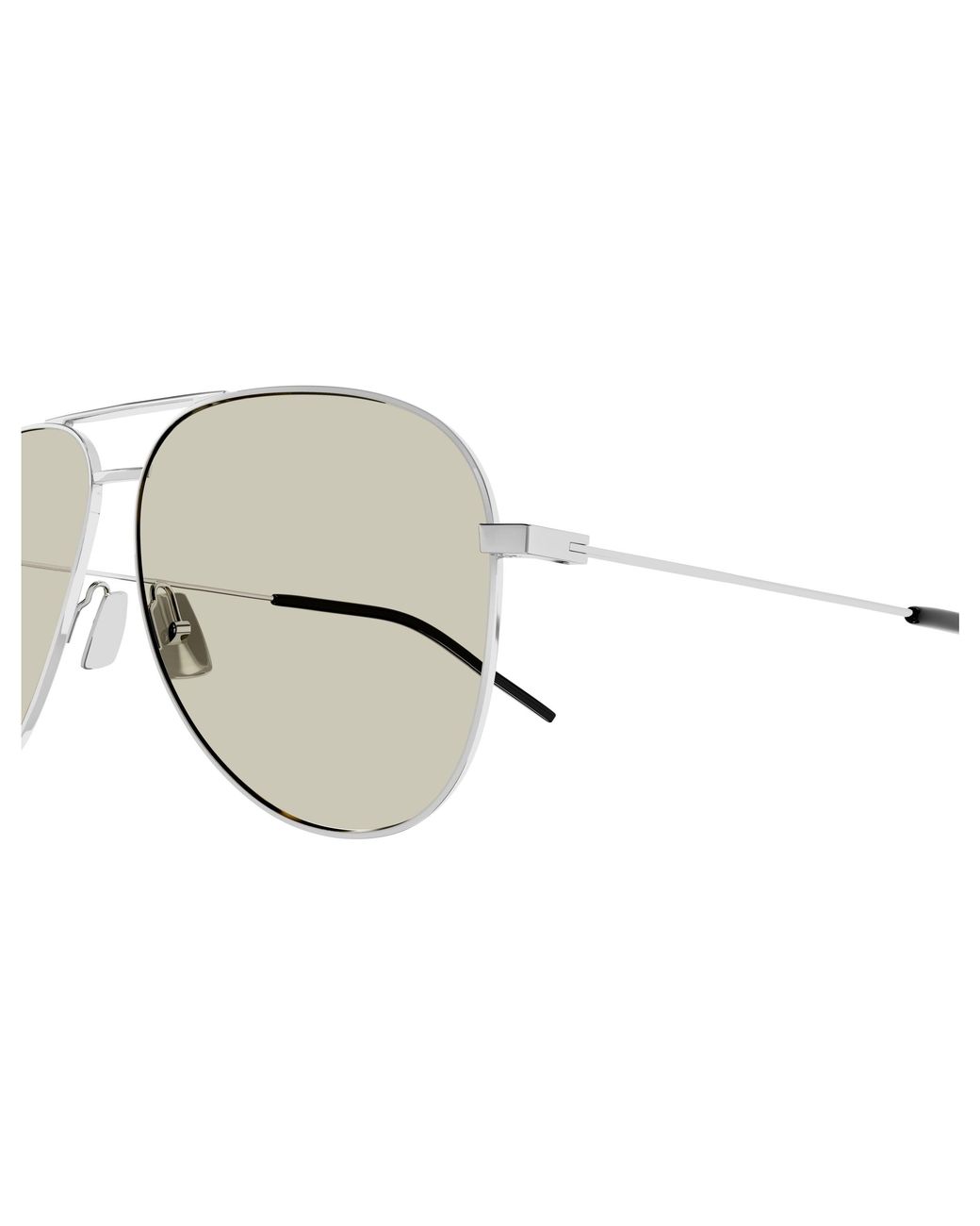 Saint Laurent Black Classic 11 071 Sunglasses Metal Pilot