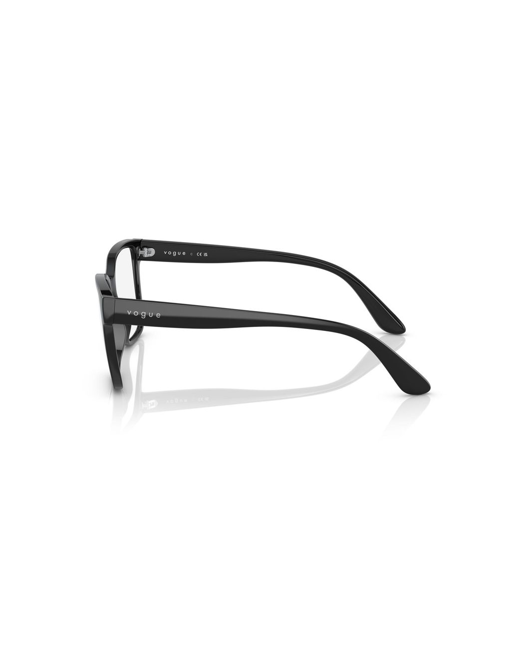 Vogue Eyewear Black Vo5452 W44 Optical Frames Injected Squared Normal
