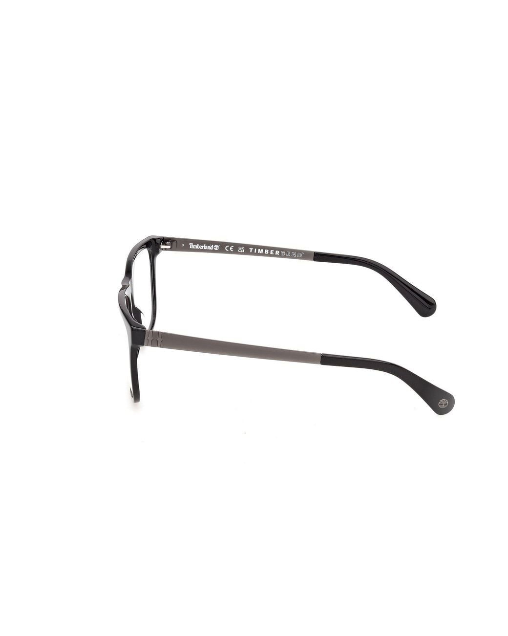 Timberland Black Tb50087 1 Optical Frames Acetate Squared Normal for men
