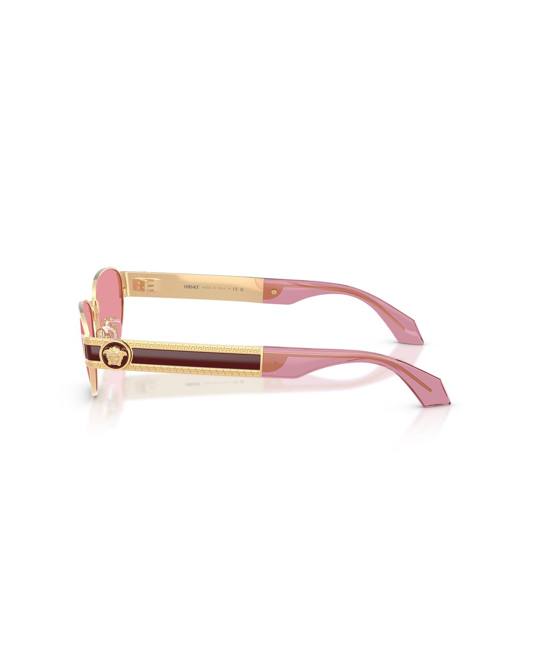 Versace Black Ve2304 152384 Sunglasses Metal Cat Eye Normal